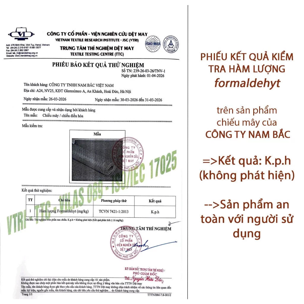 Chiếu Mây Cuộn Gấp Gọn Điều Hoà 1.6m - Mát Lạnh, Không Mùi, Bền Đẹp - NAM BẮC BEDDING